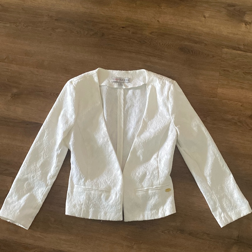 Beige Guess blazer size XS